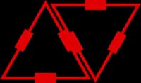 Two triangle Red Image